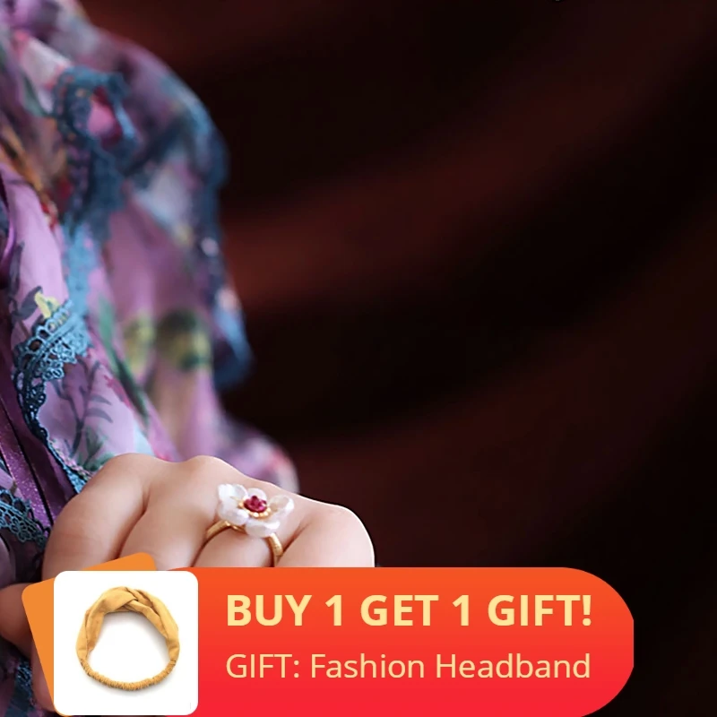 

DAIMI Baroque Pearl Ring Handmade Designer Jewelry Natural Freshwater Pearl Jewelry