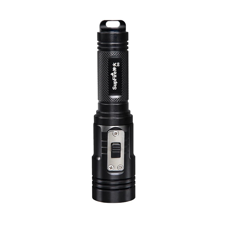

SUPFIRE Diving Flashlight D3 Led Tactical Torch Light For Alonefire Linterna For Nitecore Sofirn Convoy Fenix Dive Light