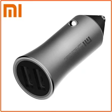 Original Xiaomi Car Charger Dual USB Car-Charger Quick Charge Competiable with Most smart Phones Tablet PC for Samsung iPhone Original Xiaomi Car Charger Dual USB Car-Charger Quick Charge Competiable with Most smart Phones Tablet PC for Samsung iPhone