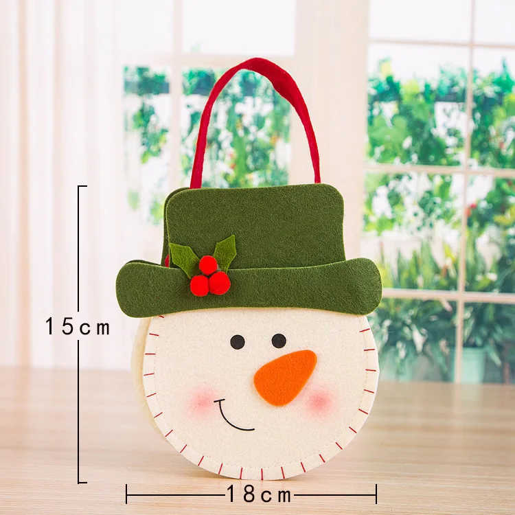 

Gift Bags Creative Christmas New Year Candy Bags Hanging Christmas Gift Bags Santa Claus Snowman Elk Candy Bags Christmas Decor