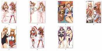 

asobi ni iku yo! anime Characters sexy big chest girl eris throw pillow cover body Pillowcase