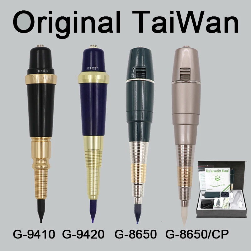 

Professional Taiwan G-8650 Eyebrow Tattoo Machine Pen For Permanent Makeup Basic Eyebrows Forever MAKE UP kit With Tattoo ink