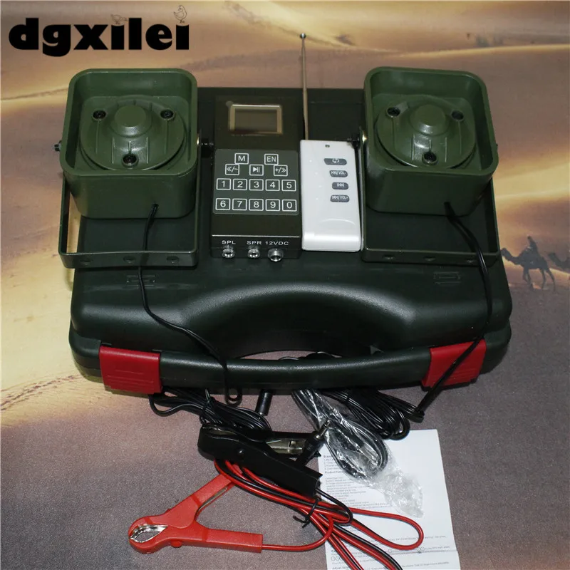 

Mp3 Bird Callers 50W 150Db Remote Control Caller Built In 200 Sounds Mp3 Radio Hunting With Timer