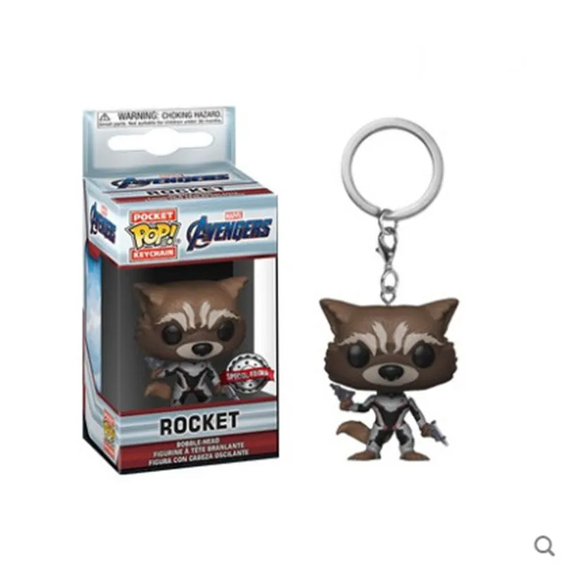 4ROCKET FUNKO POP, Новое поступление, Мстители, Игра престолов, Аладдин, История игрушек, стена-е, Карманный Брелок, фигурки, игрушки для детей - Цвет: 4ROCKET