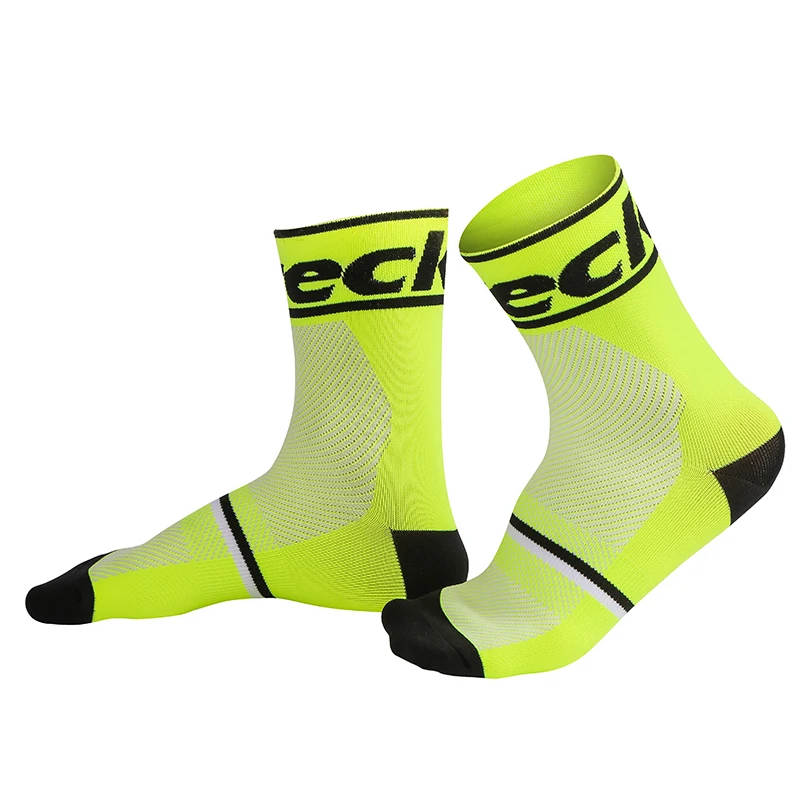 Sireck носки для велоспорта высокая эластичность дышащие мужские женские спортивные носки 3 цвета бег марафон Футбол велосипед велосипедные носки