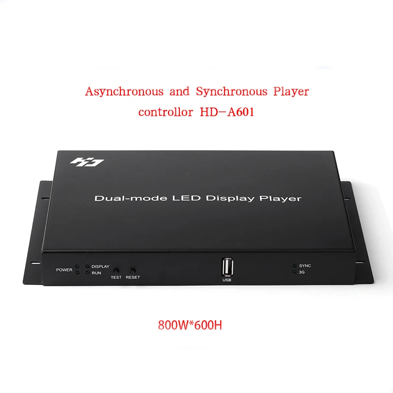 

HUIDU A601 A602 A603 synchronous asynchronous media player sync-async full color led video display controller box