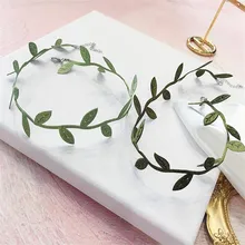 Трендовое Дизайнерское колье с зелеными листьями для женщин, шикарный стиль, милое ожерелье-воротник, милые ювелирные изделия, короткие чокер, Лидер продаж