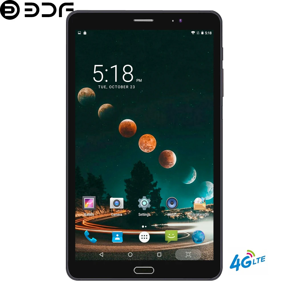 

BDF Tablet 8 Inch 2.5D Screen Android 7.0 Tablet Pc 4GB/64GB 4G LTE Phone Tablet Dual SIM Card 1920*1200 IPS Pc Tablet 7 8 9 10