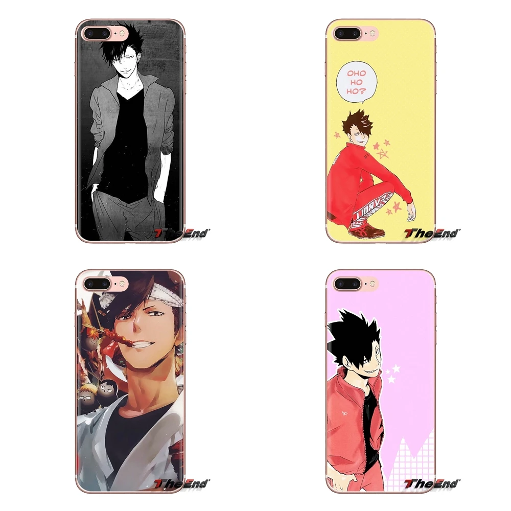 Прозрачные чехлы из ТПУ Kuroo Tetsurou Haikyuu для Samsung Galaxy S3 S4 S5 Mini S6 S7 Edge S8 S9 S10 Plus Note 3 4 5 8 9 |