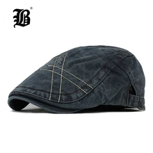 [FLB] Регулируемый берет, шапка для мужчин, мытый хлопок, Boina, кепка s, женская, Gorras, мужской берет, козырек, остроконечная Кепка, Masulino Boinas F505
