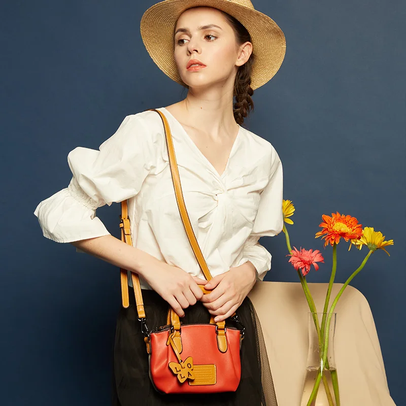 

Princess sweet lolita bag Butterfly panelled Dumpling Pack Double-sided color all match fresh and shoulder bag women LLD088