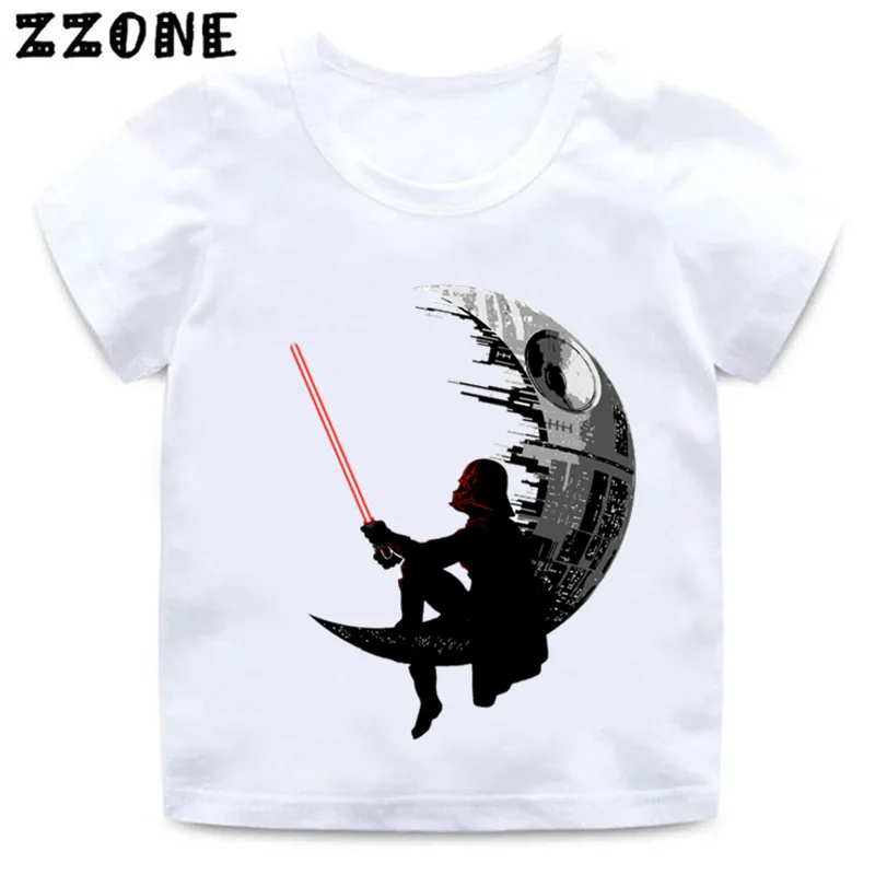 

Boys and Girls STAR WARS Darth Vader Pattern T shirt Kids Darthworks Design Funny Clothes Baby Summer Casual T-shirt,ooo5514