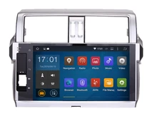 10.2″ Quad-Core Android 5.1.1 1024×600 GPS Stereo for Toyota new Prado 150 2014 2015 touch screen wifi bluetooth MIC free map BT