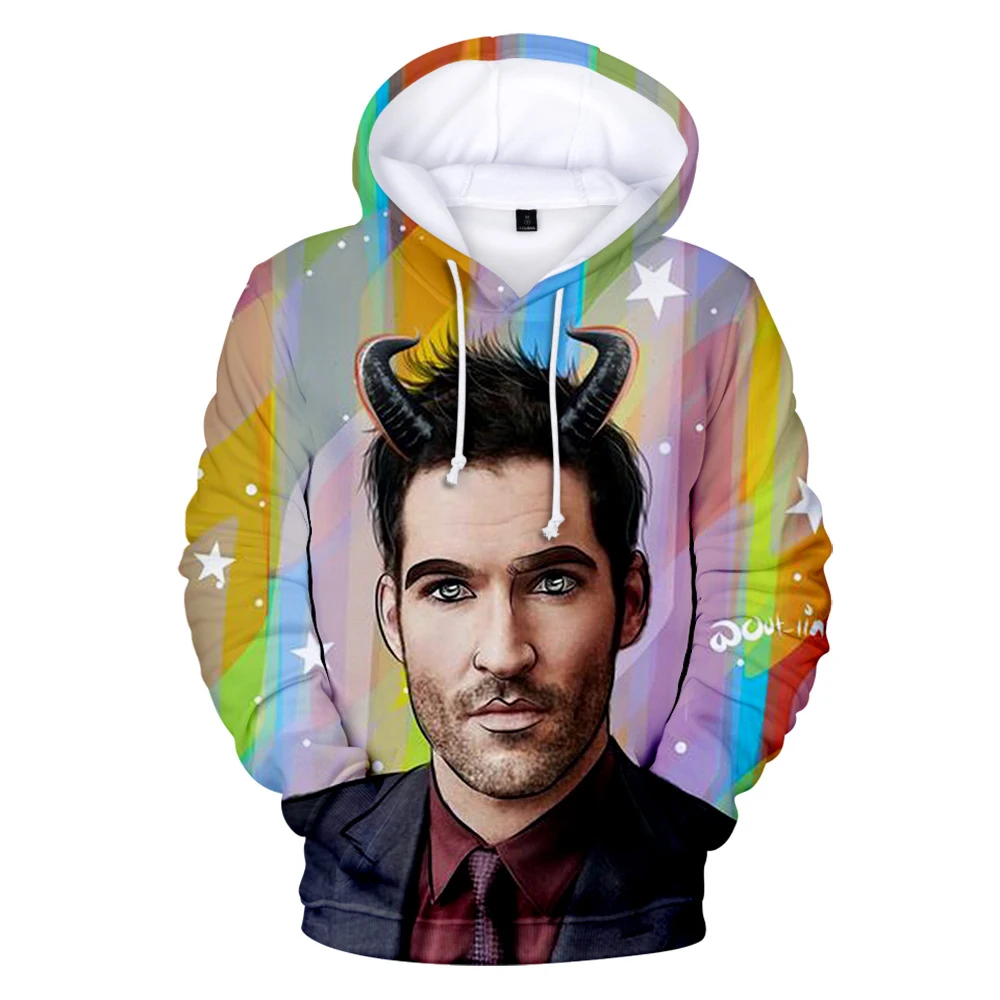 moletom feminino inverno Hip Hop lucifer 3D Print Hoodies sweatshirt men/women Hot Long Sleeve Boy/Girl Fashion Hooded pullover