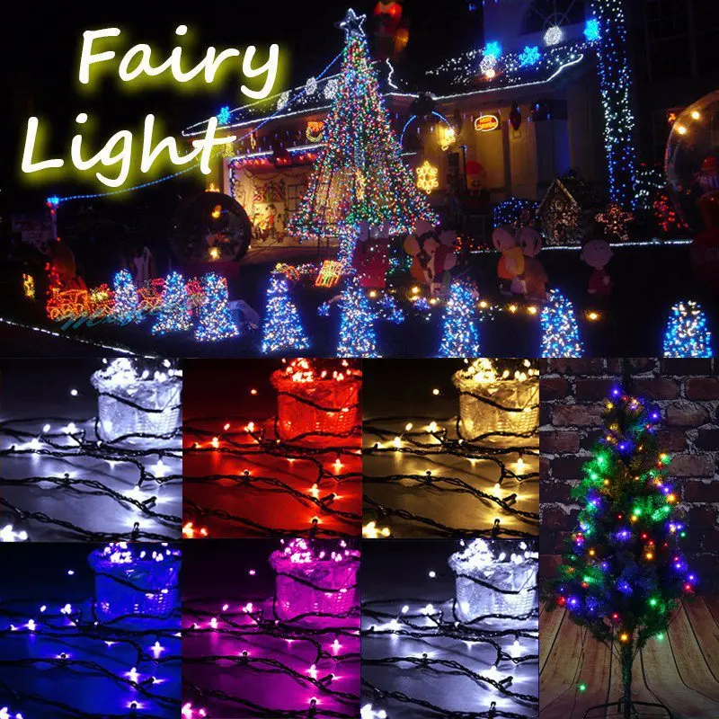 

100M 500 LED Strip 220V Fairy Light Indoor/Outdoor Wire String IP65 Waterproof LED Christmas Lights Home Decor Holiday LED Light