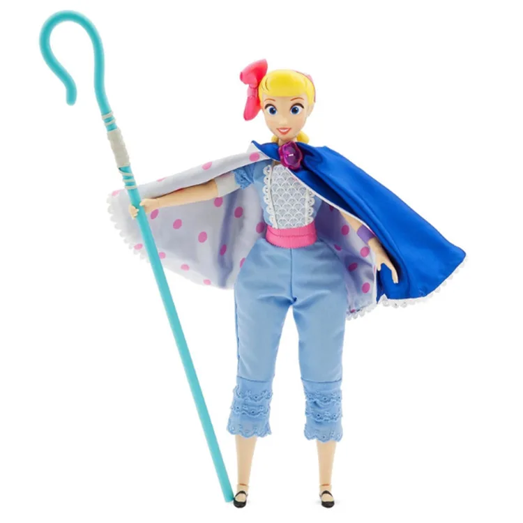 Anime Toy Story 4 Talking Bo Peep Action Figure Toys Bo Peep Collectible Model Dolls Toys for christmas Gifts - Цвет: with bag