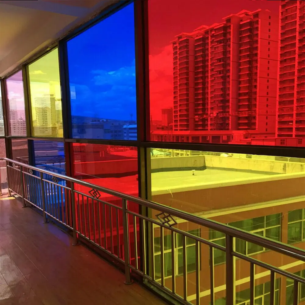 

45cm x 200cm (18"x79") Mirror Insulation Solar Tint Window Film Stickers UV Reflective One Way Privacy Decoration For Glass