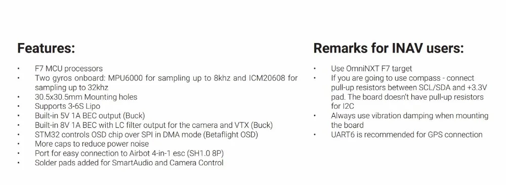 OMNINXT F7 flight controller with barometer (7)