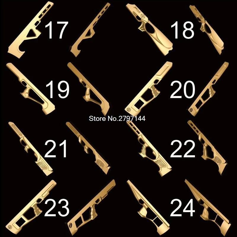 32pcs for choose gunstock 3D STL model for carved figure cnc machine Router Engraver ArtCam Gun stock Model design
