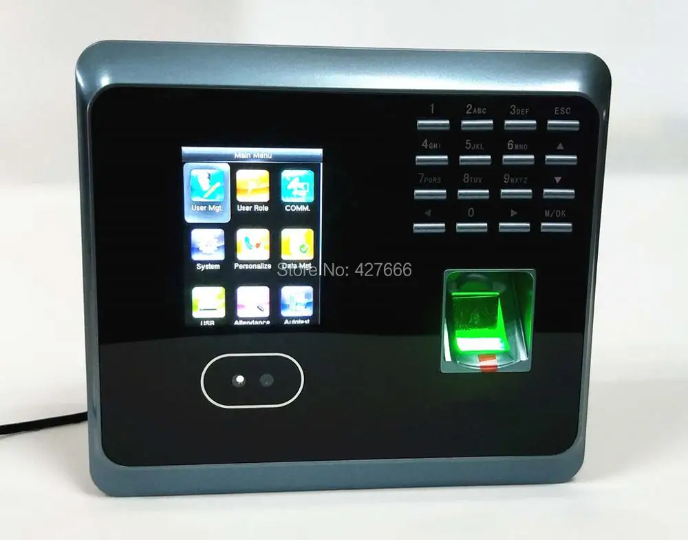 WiFI отпечаток пальца посещаемость времени ZK UF100Plus WiFi TCP/IP система посещаемости