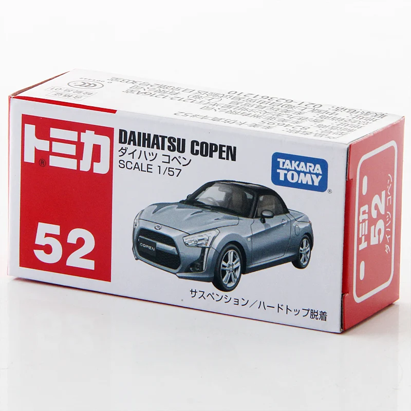 

Takara Tomy Tomica DAIHATSU COPEN 1/57 Metal Diecast Model Vehicle Toy Car New #52
