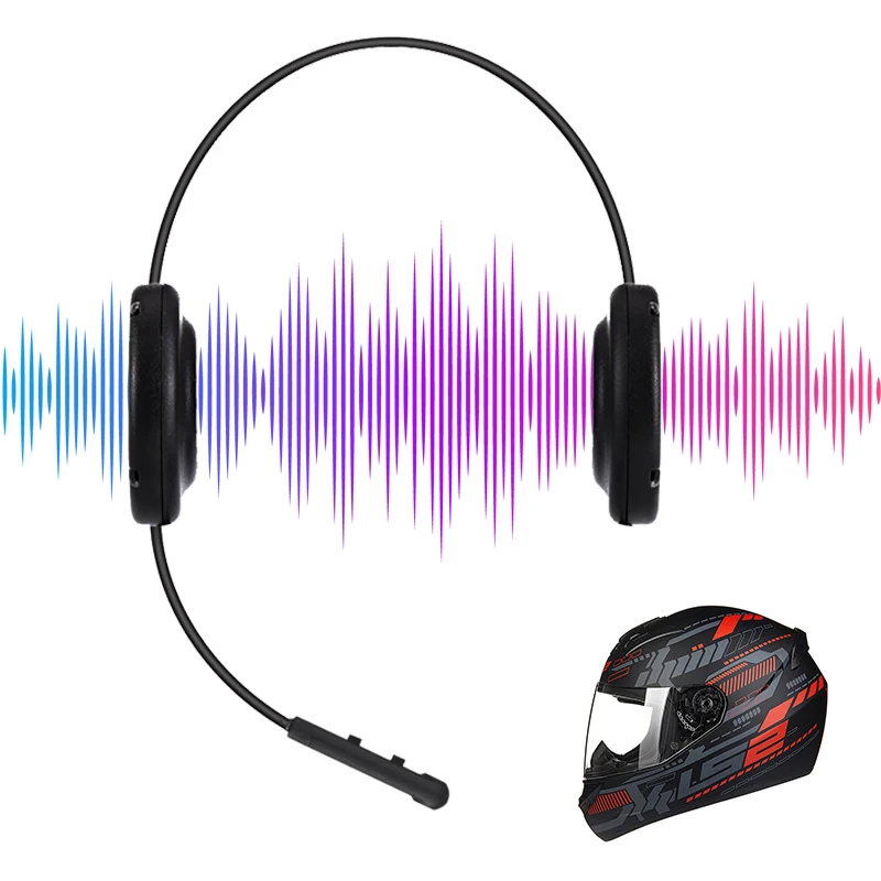Bluetooth гарнитура для мотоциклетного шлема с микрофоном|Наушники шлемов| |