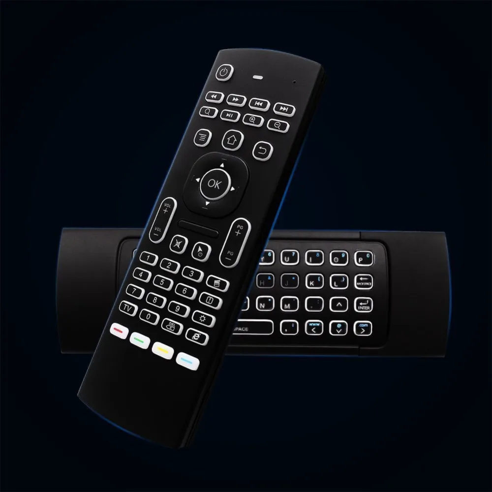 MX3 Pro 2 4G пульт дистанционного управления с подсветкой мини беспроводная