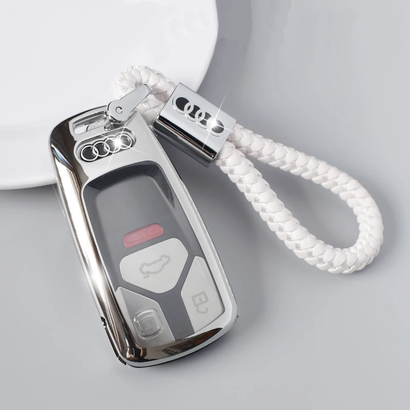

2018 for Audi A4 Car Key Cover Case Q5 Key Cover A5 A6 Car key Case protector for Audi Q7/ TT/ S4/ S5/ TTS