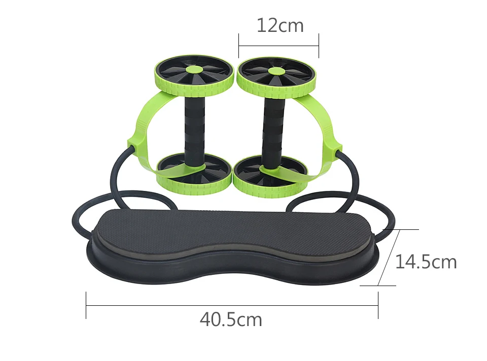 Bluerise multi função aptidão abs trainer roda