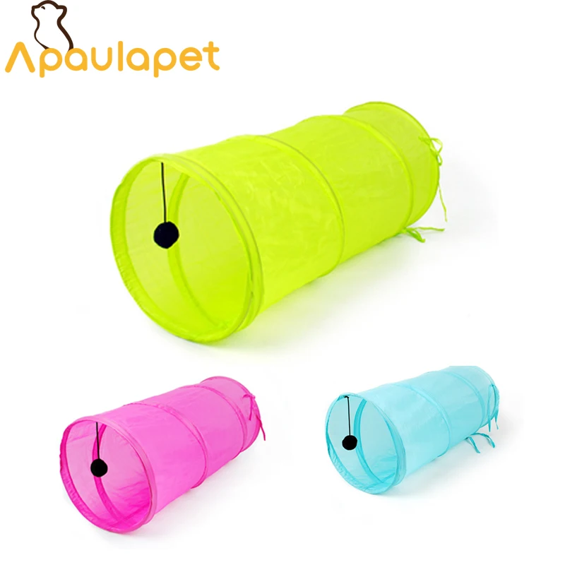 APAULAPET Полиэстеровая туннельная игрушка для домашних животных забавные