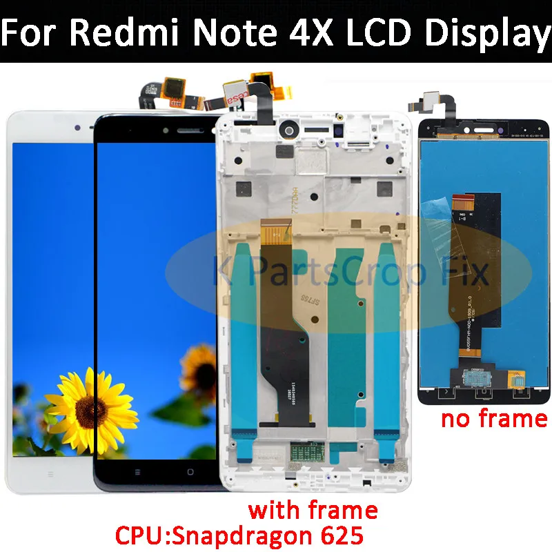 

Xiaomi redmi note 4X Note 4 Global Version LCD screen display touch digitizer with frame Snapdragon 625 xiaomi redmi Note 4x Lcd