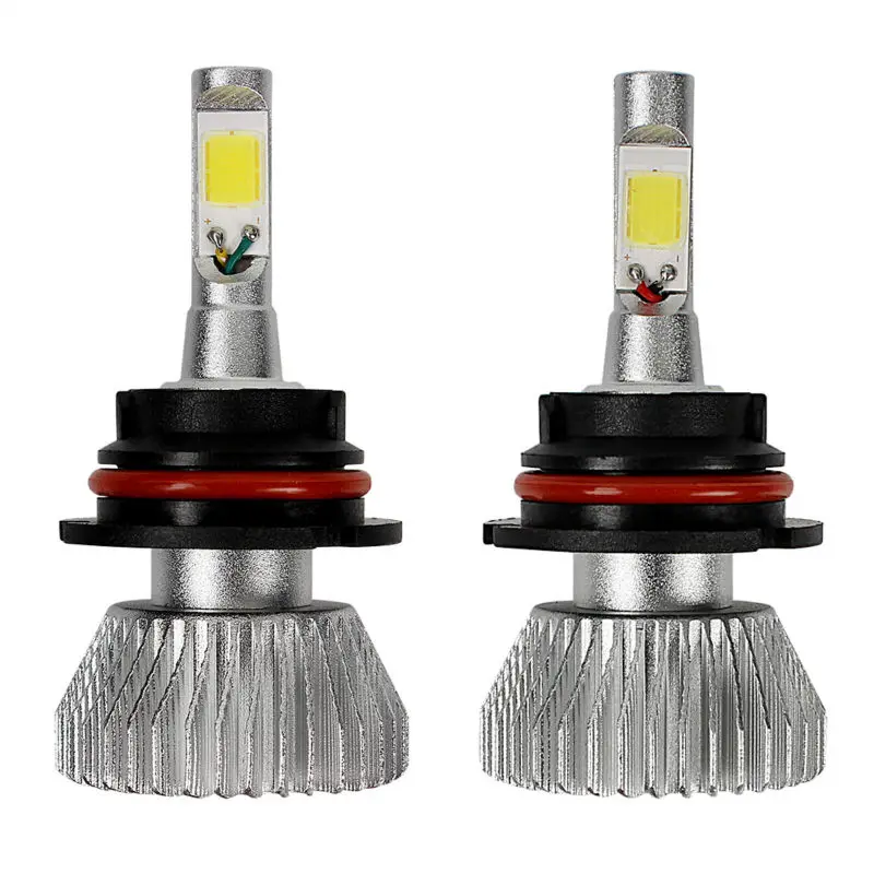 

2pcs 9004 COB Car LED Headlight Headlamp Head Light 4400LM 12V 6000K All In One C6 series High Low Beam Conversion Light
