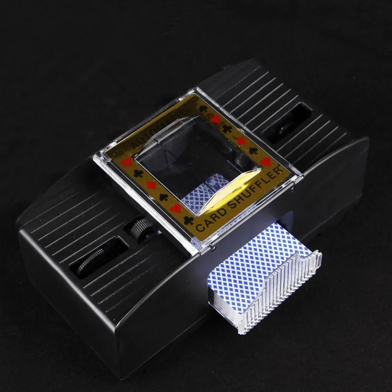 

New Board Game Poker Shuffle Playing Cards Electric Automatic Shuffler Entertainment Gaming Playing Cards Shuffling Machine