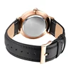 CL026  Black Rose Gold Build Brand Your Own Watch Custom Design OEM Logo Printed Watch Men Wrist Calendar Minimalist Watch 4