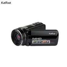 KaRue цифрового видео Камера HDV-302P 24MP HD цифровой Камера 16X цифровой зум 3,0 дюймов Anti-shake 3.0MP CMOS DV видеокамера