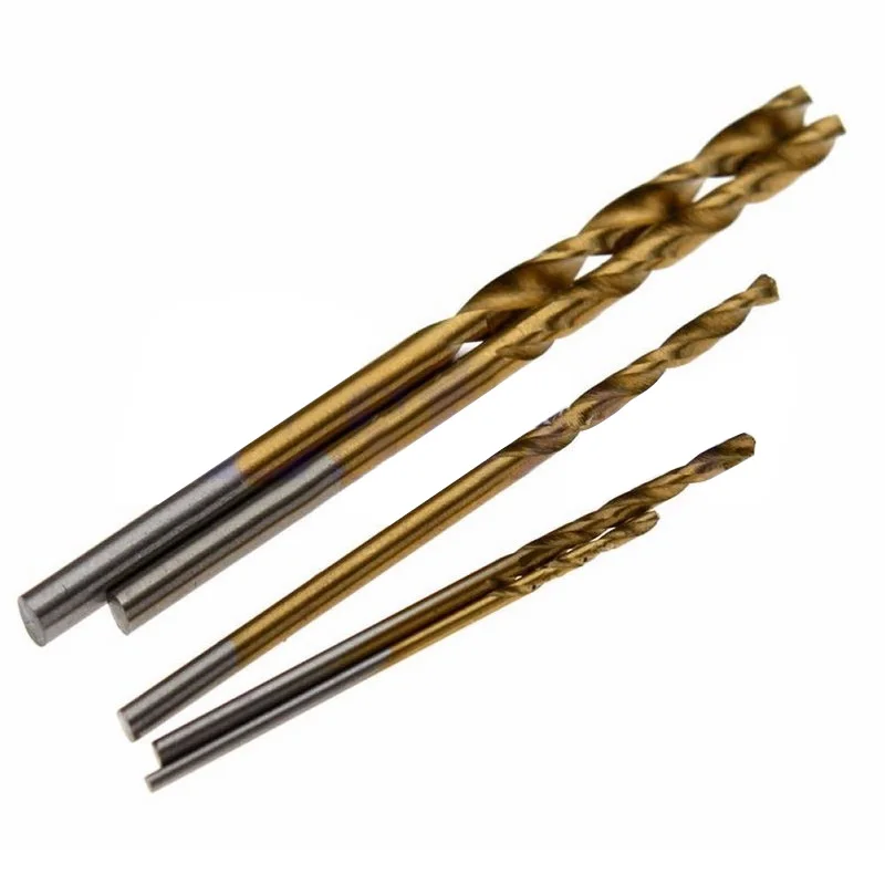 50Pcs/Set 1.0/1.5/2.0/2.5/3.0mm Hss Drill Bit High Steel Titanium Coated Drill Woodworking Wood Tool For Wood Plastic Aluminum 50Pcs/Set 1.0/1.5/2.0/2.5/3.0mm Hss Drill Bit High Steel Titanium Coated Drill Woodworking Wood Tool For Wood Plastic Aluminum