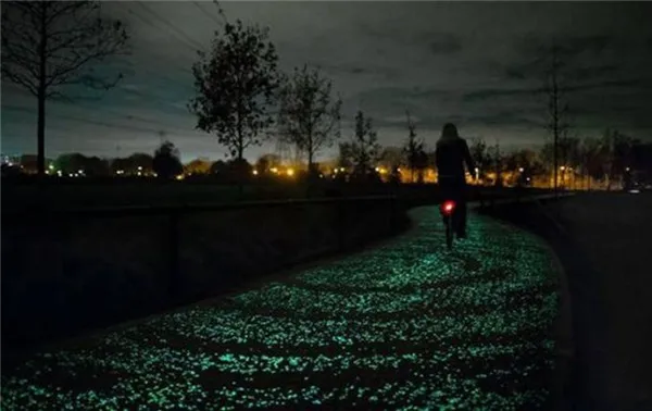 Colorful Artificial Luminous Stones 50pcs Garden Pebbles - 23