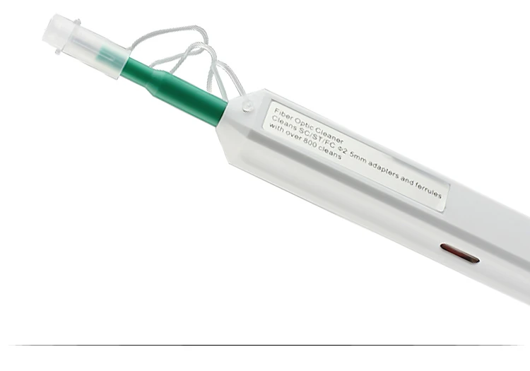 SC один клик очиститель волоконно-оптический разъем очистки инструмент 1,25 мм 2,5 мм универсальный разъем волоконно-оптическая чистящая ручка