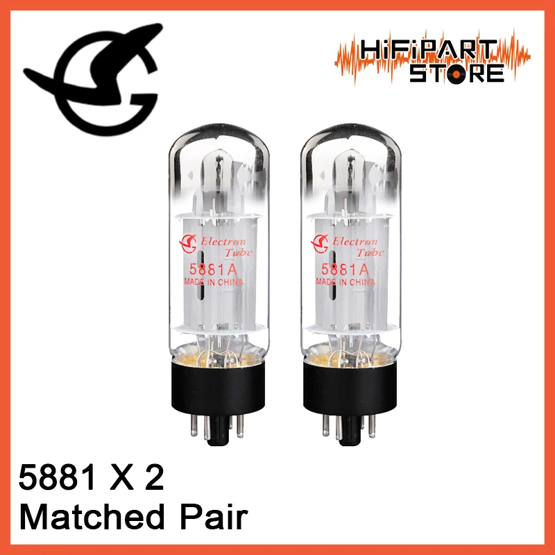 

2pcs Shuguang 5881A Valve Matched Pair Tube amplifier accessories Repalce 5881 6L6 6P3P