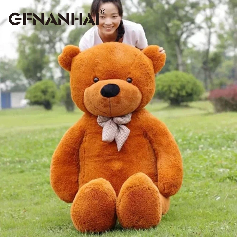 1 шт. 200 см Большой размер кавайный Мишка Тедди плюшевая игрушка корпус Супер