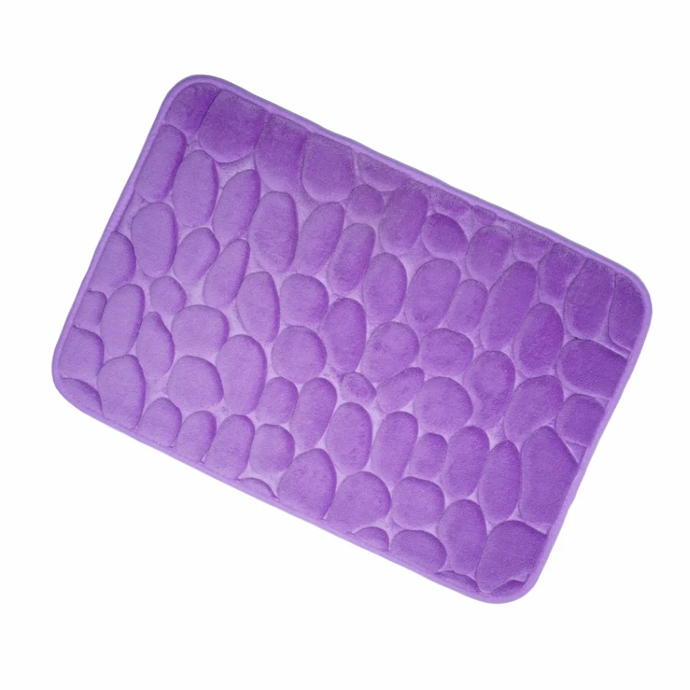 Acquista all'ingrosso online viola bath rug da grossisti viola ... Tappeto antiscivolo doccia a fiori