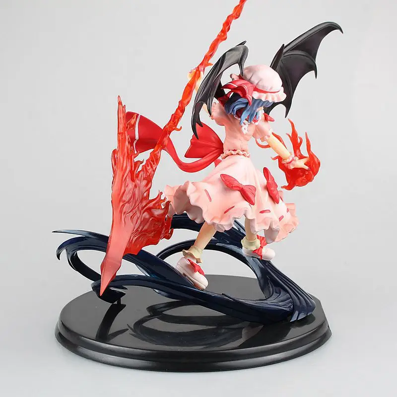 1/7 Масштаб Аниме Фигурка Touhou Project Little Devil Remilia Scarlet Gungnir Ver 25 см Модель ПВХ Коллекционная пикантная кукла-девушка