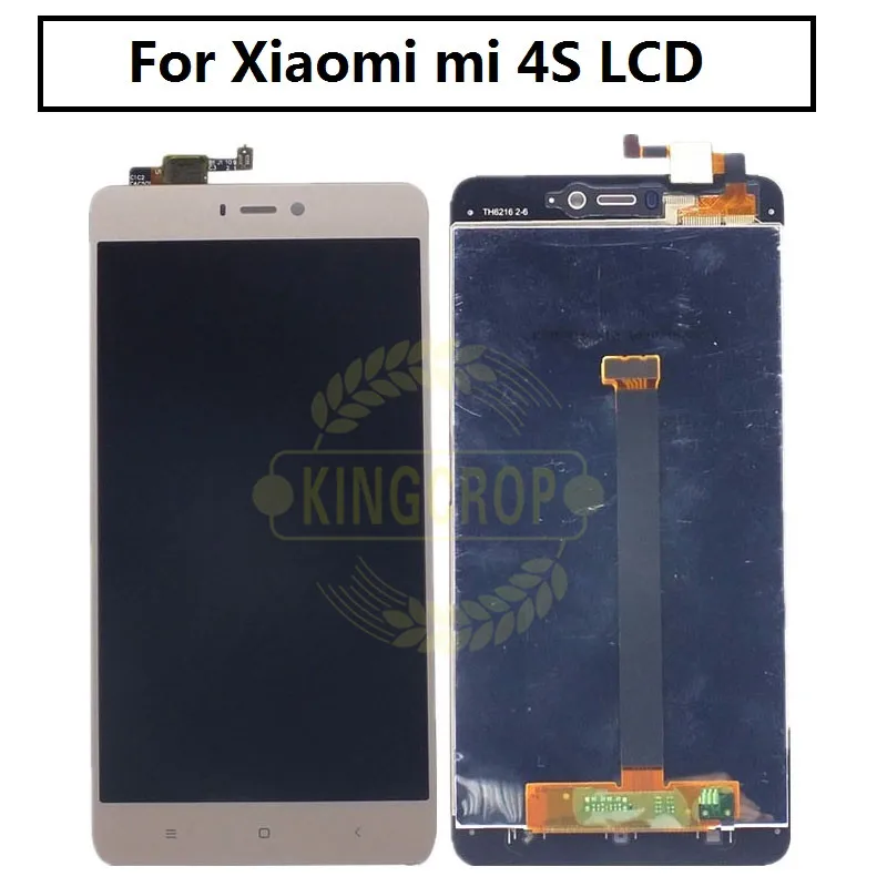 ЖК-экран для Xiaomi Mi 4S сменный ЖК-дисплей + сенсорный экран Mi4S 5 0 дюйма | Мобильные