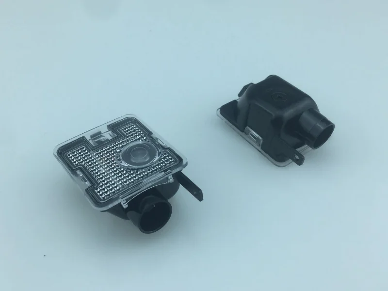 

YY 2 LED Car Under Side Mirror Logo Puddle Welcome Light For RS ST logo Lamp