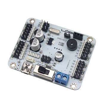 

24 CH Servo Controller Board support PS2 Bluetooth MP3 Module Over Current Protection RC Parts