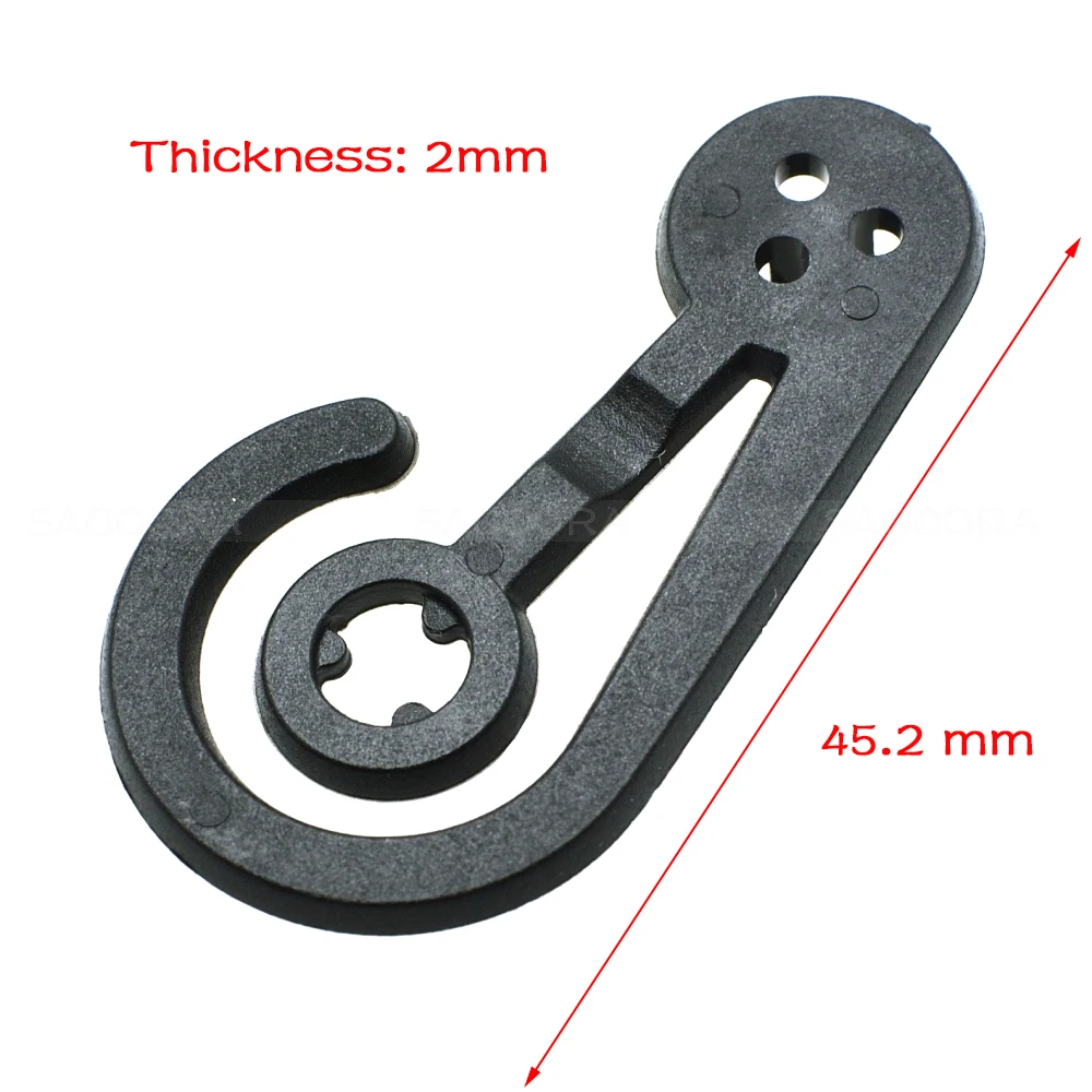 45*24.5mm Black Plastic Sock Hanger Snap Clip for Socks Cap Clothing Pothook Hangerin Buckles