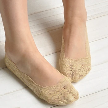 

Lace Sock Slippers 20 pieces= 10 pairs=1lot Invisible Socks Ankle Heal Short Lace Boat Socks Shallow Mouth Women Socks