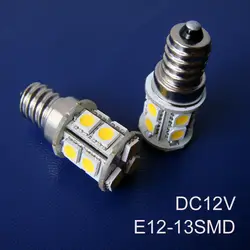 Высокое качество 5050 DC12V E12 светодиодные лампы, E12 светодиодные фонари светодиодные E12 лампы 12 В Бесплатная доставка, 5 шт. в партии