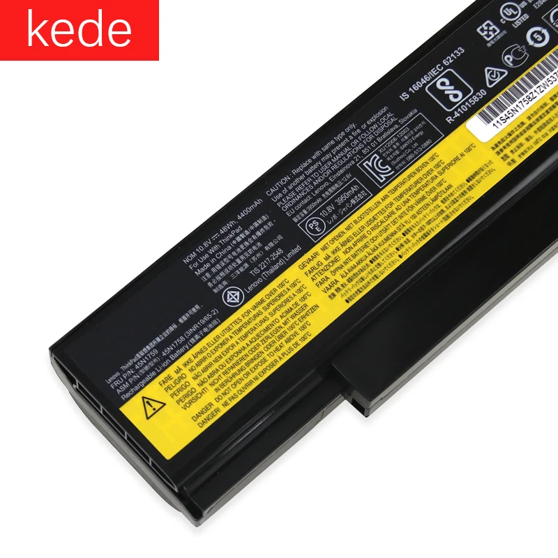 Kede аккумулятор для ноутбука lenovo Thinkpad E555 E550 E550C 45N1759 45N1758 45N1760 45N1761 6CELL