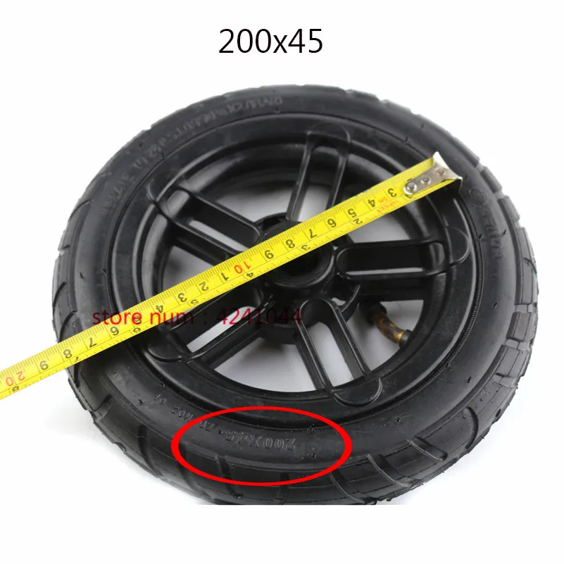 Колесо 200x45 колесо 8x1 1/4 шина подходит для велосипеда А байка складной велосипед